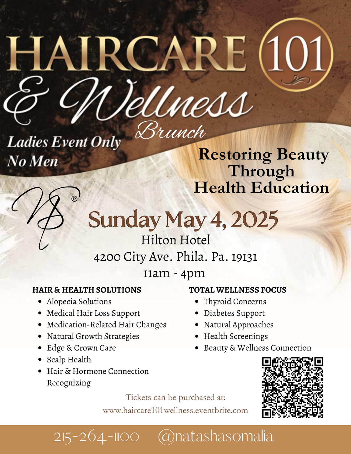 Restoring Beauty Through Health Education: Haircare 101 & Wellness Brunch