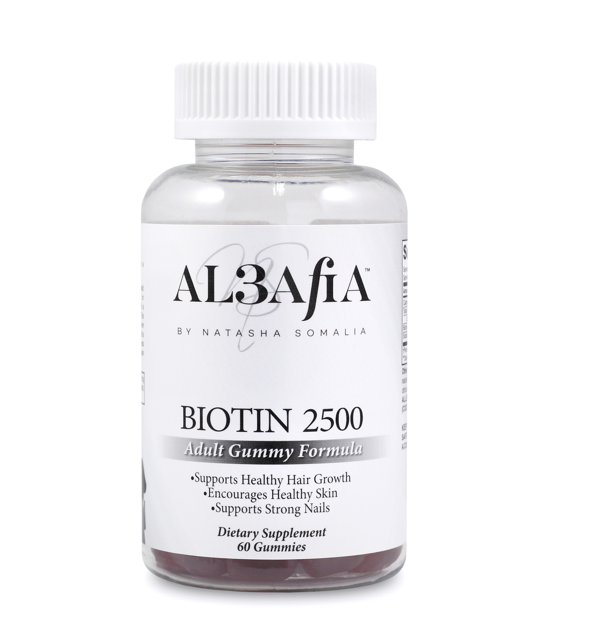 Biotin-2500 30 day supply (No Gelatin, GMO additives or fillers)