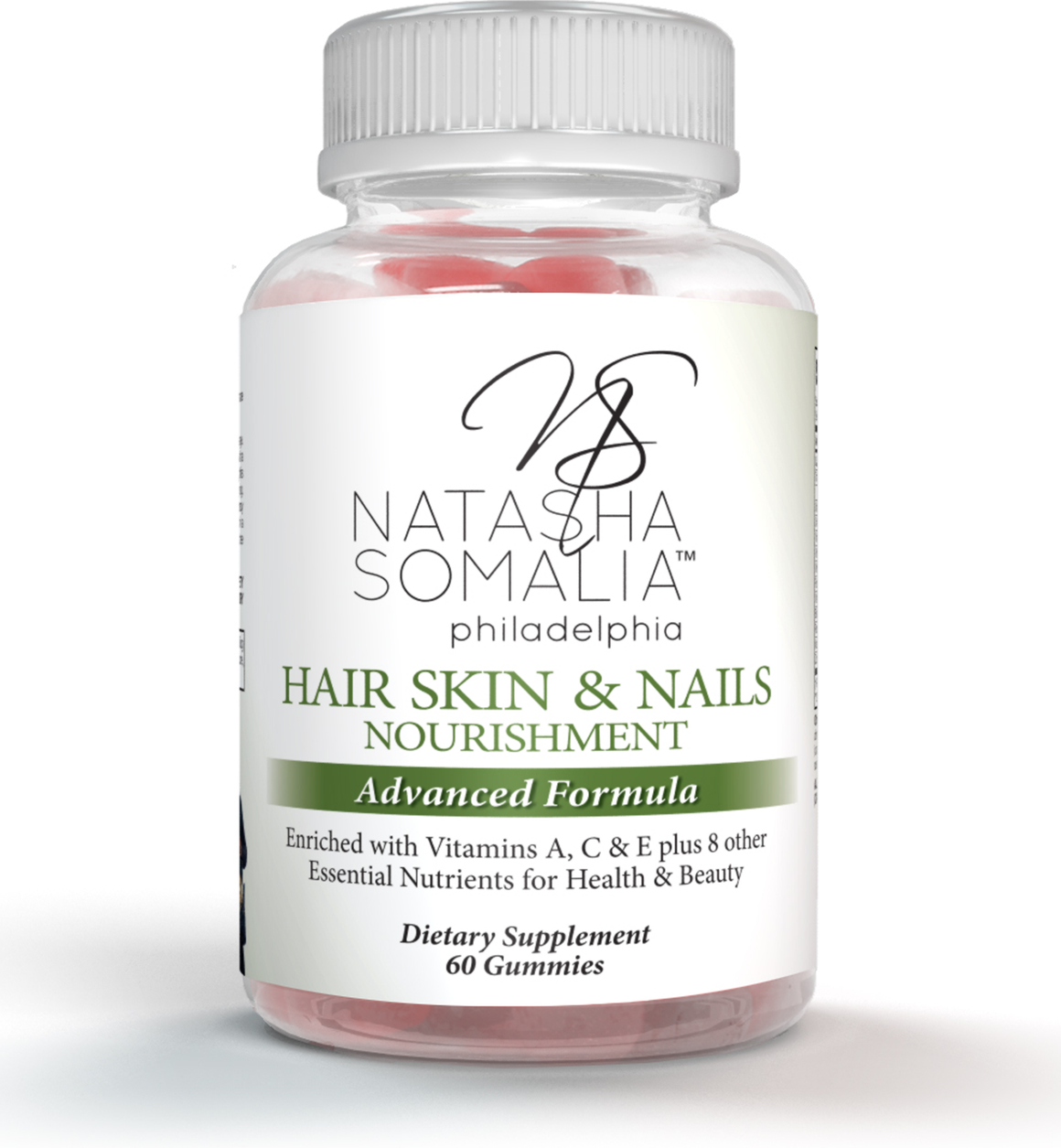 Hair Skin & Nails  Nourishment Advanced Formula Gummies 30 day supply