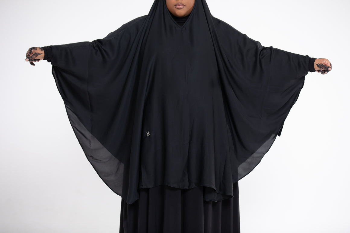 Short Overhead Cape Hijab