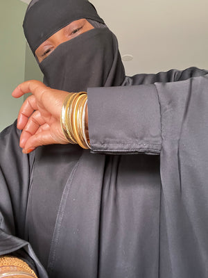 Zaynab Open Shoulder Abayah Hijab
