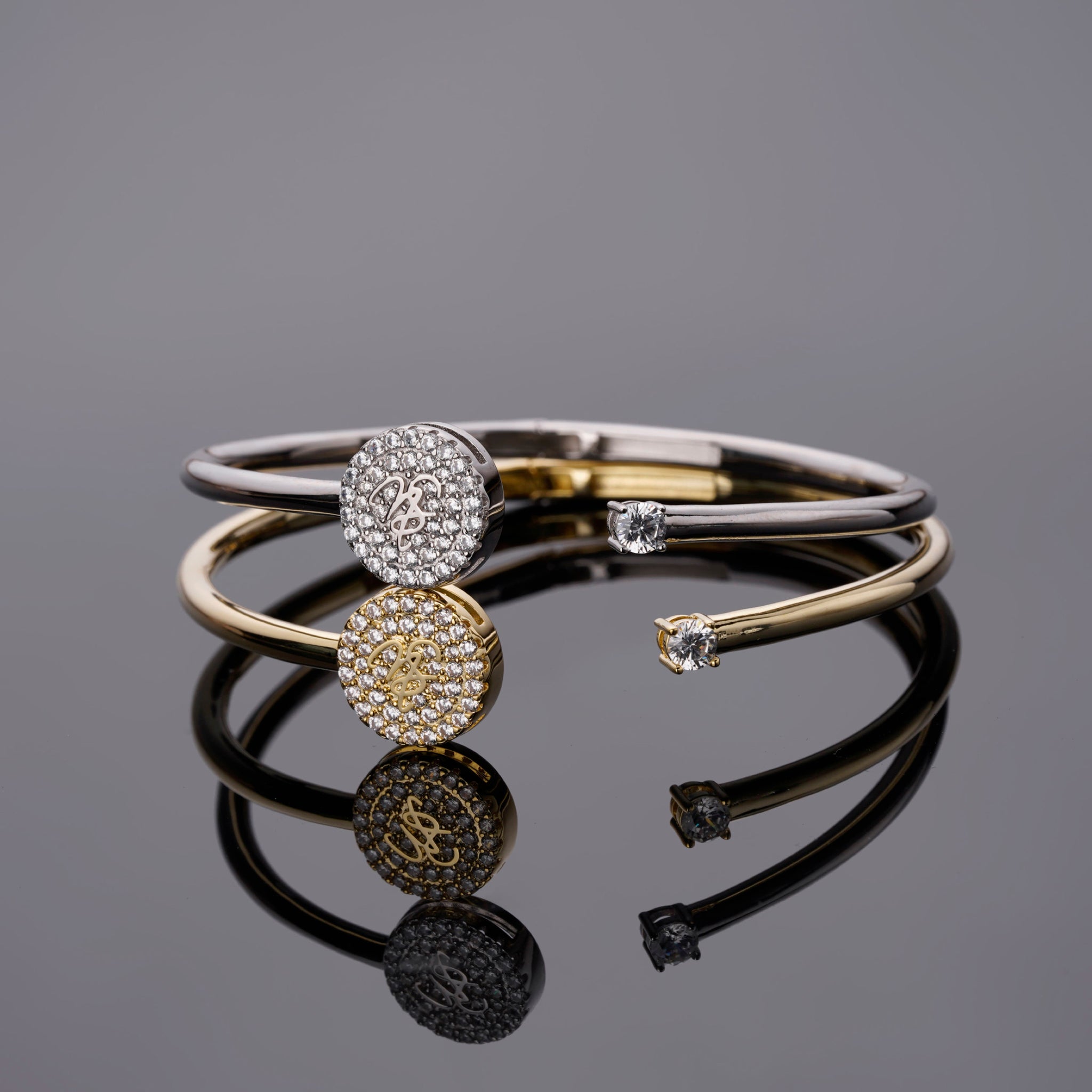 18K Diamond Bangle with Block Baguette Design | Pachchigar Jewellers  (Ashokbhai)