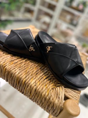 Yasminah Leather Sandals / Slides Footwear