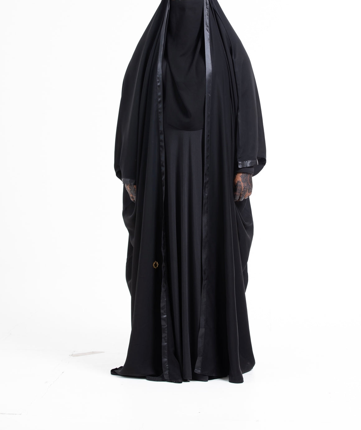 Basheerah Open Overhead Abayah Hijab