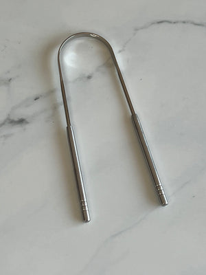Tongue Cleaner Stainless Steel (silver)